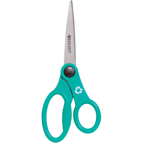 KleenEarth&reg; Recycled Scissors, 8", Rings Handle Toolneeds Inc.