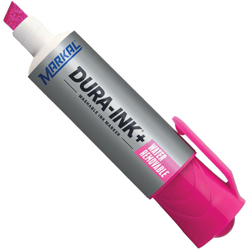 Dura-Ink&reg; WashAway Ink Marker, Pink, Chisel Tip Toolneeds Inc.