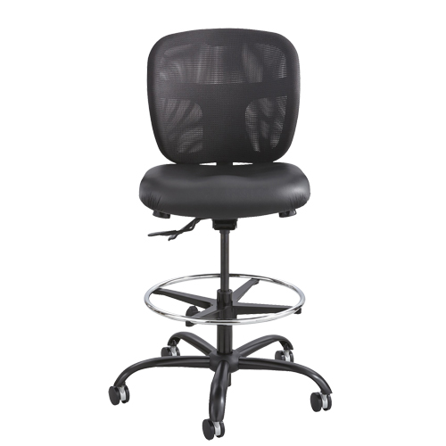 Tabouret robuste Vue, Vinyle, Noir, Capacit&eacute; 350 lb Toolneeds Inc.