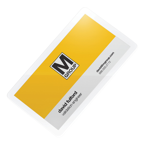 Pochettes lamin&eacute;es pour cartes d'affaires Swingline UltraClear Toolneeds Inc.