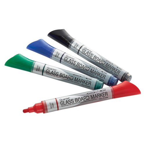 Premium Glass Dry-Erase Markers, Assorted, Bullet Tip Toolneeds Inc.