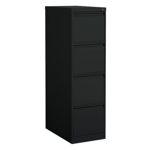 Classeur vertical, Acier, 4 tiroirs, 15-1/7" la x 25" p x 52" h, Noir Toolneeds Inc.