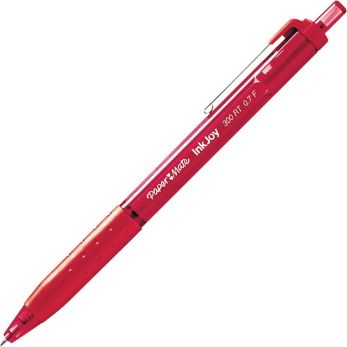 Stylo Inkjoy 300RT, Rouge, 1 mm, R&eacute;tractable Toolneeds Inc.
