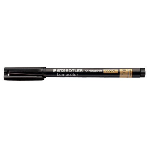 Marqueur permanent Lumocolor, Noir, Pointe Fin Toolneeds Inc.