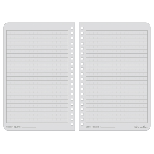 Side-Spiral Notebook, Soft Cover, Black, 64 Pages, 4-5/8" W x 7" L Toolneeds Inc.