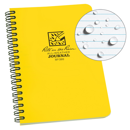 Side-Spiral Notebook, Soft Cover, Yellow, 64 Pages, 4-5/8" W x 7" L Toolneeds Inc.