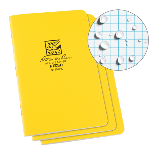 Notebook, Soft Cover, Yellow, 48 Pages, 4-5/8" W x 7" L Toolneeds Inc.