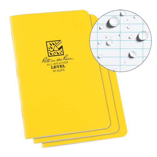 Notebook, Soft Cover, Yellow, 48 Pages, 4-5/8" W x 7" L Toolneeds Inc.