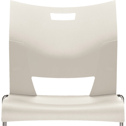 Duet Armless Training Chair, Plastic, 33-1/4" High, 350 lbs. Capacity, White Toolneeds Inc.