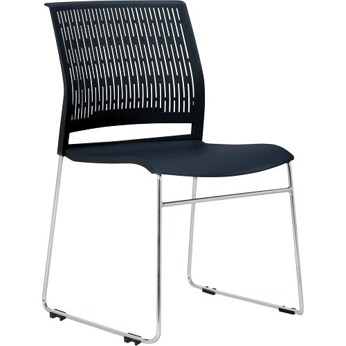 Activ Series Stacking Chairs, Polypropylene, 32-3/8" High, 275 lbs. Capacity, Black Toolneeds Inc.