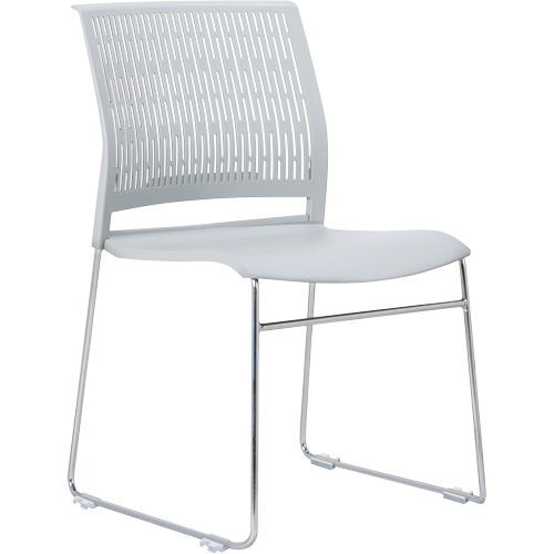 Activ Series Stacking Chairs, Polypropylene, 32-3/8" High, 275 lbs. Capacity, Grey Toolneeds Inc.