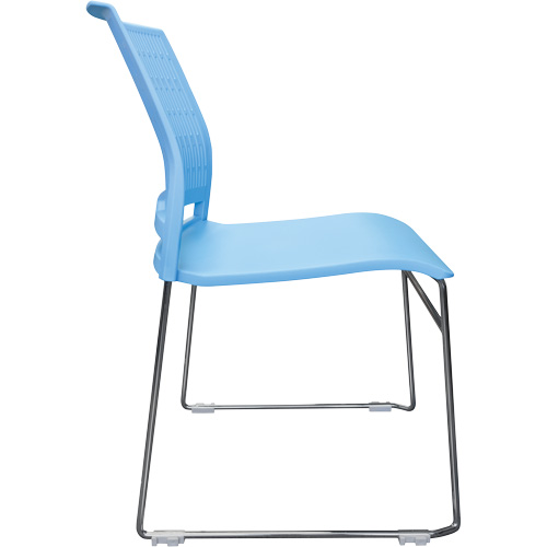 Chaises empilables s&eacute;rie Activ, Polypropyl&egrave;ne, Hauteur 32-3/8", Capacit&eacute; 275 lb, Bleu Toolneeds Inc.