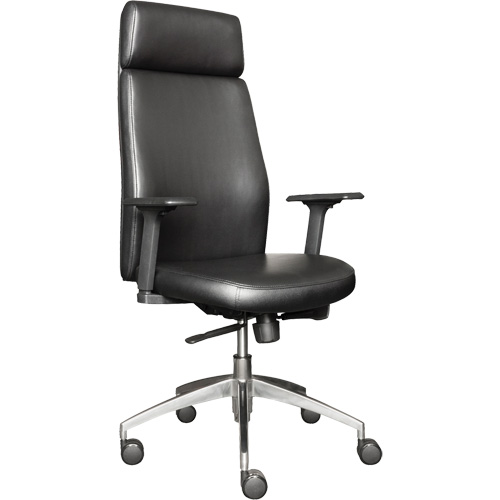 Fauteuil de cadre &agrave; dossier &eacute;lev&eacute; s&eacute;rie Activ, Polyur&eacute;thane/Vinyle, Noir, Capacit&eacute; 275 lb Toolneeds Inc.