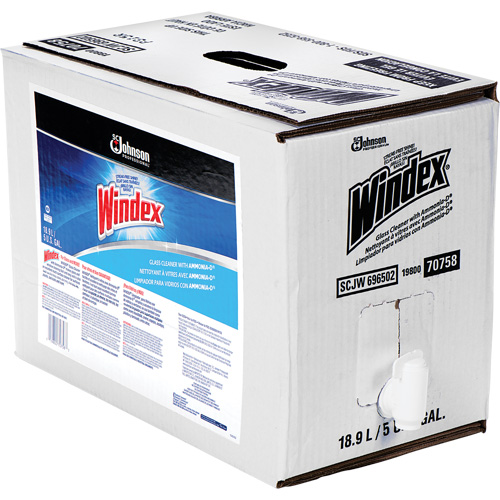 Windex&reg; Glass Cleaner with Ammonia-D&reg;, 5 gal., Bag Toolneeds Inc.