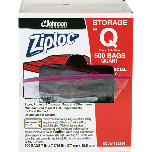 Ziploc&reg; Double Zip Food Storage Bags Toolneeds Inc.