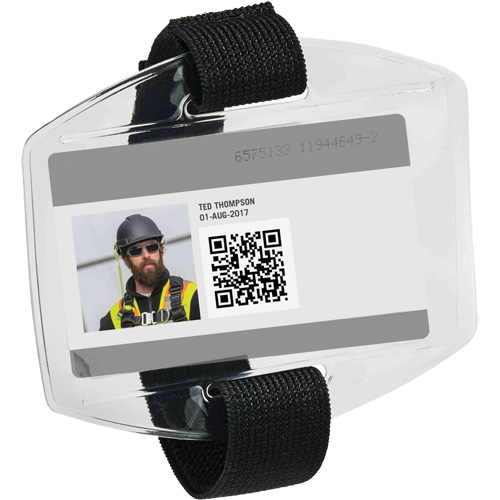 Squids&reg; 3386 Vinyl Armband ID Badge Holder Toolneeds Inc.