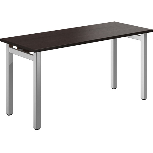 Table bureau Newland, 29-7/10" lo x 60" la x 29-3/5" h, Brun fonc&eacute; Toolneeds Inc.