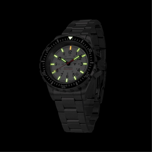 Arctic Edition Large Diver's Automatic GSAR Watch with Stainless Steel Bracelet, Digital, Battery Operated, 41 mm, Silver Toolneeds Inc.
