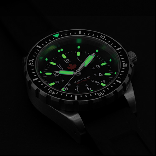 Red Maple Jumbo Diver's Quartz Watch, Digital, Battery Operated, 46 mm, Black Toolneeds Inc.