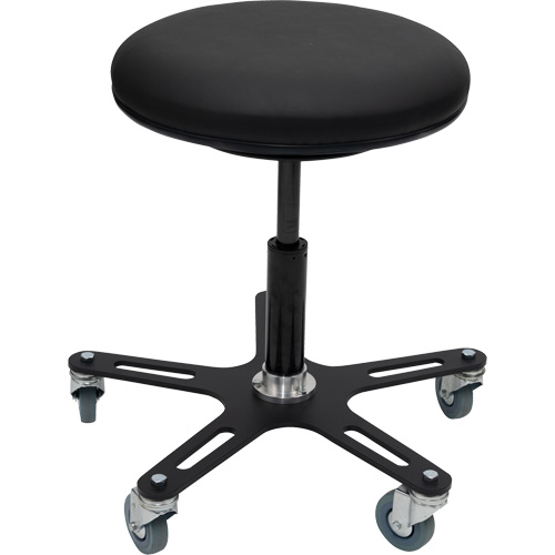 OmniStool Industrial Stool, Mobile, Adjustable Height, 280 lbs. Capacity Toolneeds Inc.