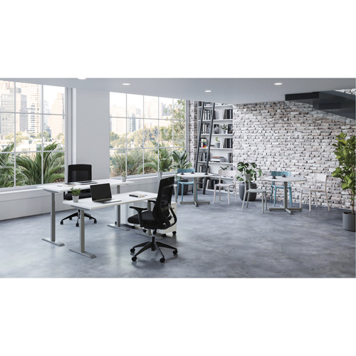 Newland Height-Adjustable Rectangular Table Toolneeds Inc.