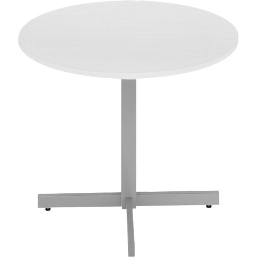 Table ronde &agrave; hauteur r&eacute;glable Newland, 36" lo x 36" la x 29" h, Dessus de 1", Stratifi&eacute;/Polypropyl&egrave;ne, Blanc Toolneeds Inc.
