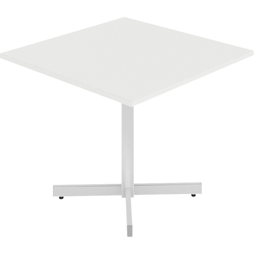 Table carr&eacute;e &agrave; hauteur r&eacute;glable Newland, 36" lo x 36" la x 29" h, Dessus de 1", Stratifi&eacute;, Blanc Toolneeds Inc.