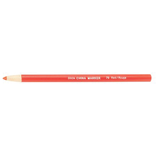 Marqueur gras Dixon rouge Toolneeds Inc.