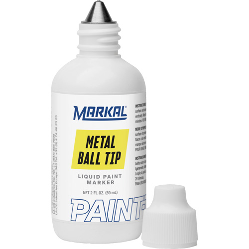 Paint-Riter&reg; Metal Ball Tip, Liquid, Yellow Toolneeds Inc.