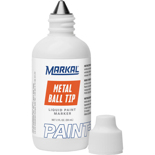 Paint-Riter&reg; Metal Ball Tip, Liquid, Orange Toolneeds Inc.
