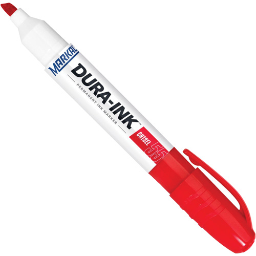 Marqueur Dura-Ink no 55, Rouge, Pointe Ciseau Toolneeds Inc.