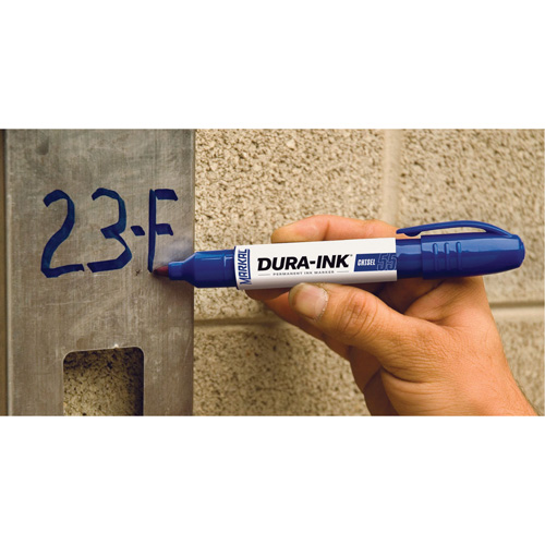 Marqueur Dura-Ink no 55, Bleu, Pointe Ciseau Toolneeds Inc.