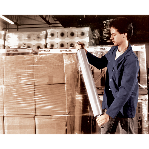 Hand Stretch Wrap, 80 Gauge (20.3 micrometers), 30" x 1000', Clear Toolneeds Inc.