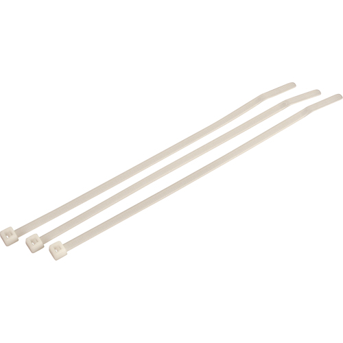 Bar-Lok&reg; Cable Ties, 7-1/2" Long, 50lbs Tensile Strength, Natural Toolneeds Inc.