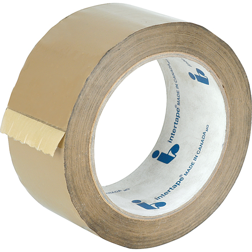 Box Sealing Tape, Hot Melt Adhesive, 1.6 mils, 48 mm (1-22/25") x 100 m (328') Toolneeds Inc.
