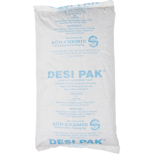 D&eacute;shydratants, Argile, sac Tyvek Toolneeds Inc.