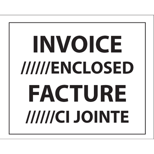 Pochettes pour bordereau d'exp&eacute;dition, 4" lo x 5" la, Style Insertion par l'arri&egrave;re Toolneeds Inc.