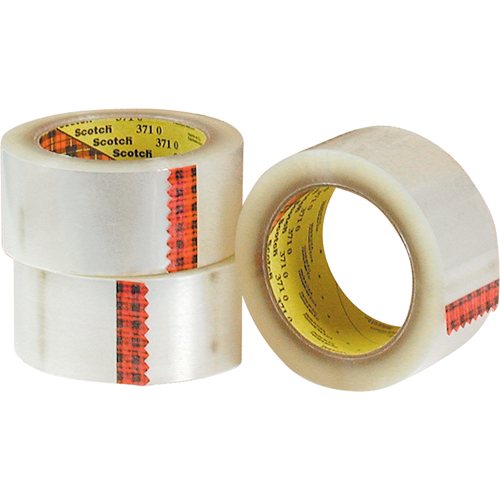 Scotch&reg; 375 Box Sealing Tape, Hot Melt Adhesive, 3.2 mils, 48 mm (1-22/25") x 50 m (164') Toolneeds Inc.