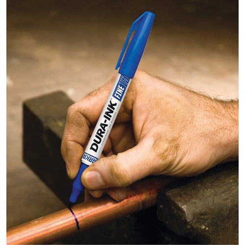 Marqueurs Dura-Ink - no 15, Bleu, Pointe Fin Toolneeds Inc.
