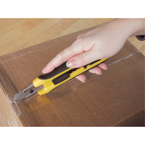 Five-Position Safety Knife, 18 mm, Silver, Rubber Handle Toolneeds Inc.