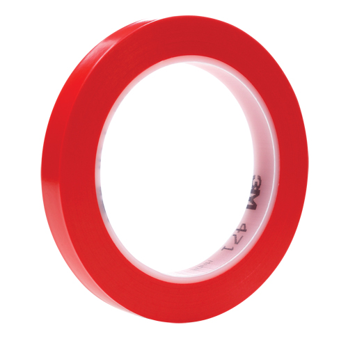 471 Vinyl Tape, 12 mm (1/2") W x 32.9 m (108') L, 5.3 mils, Red Toolneeds Inc.