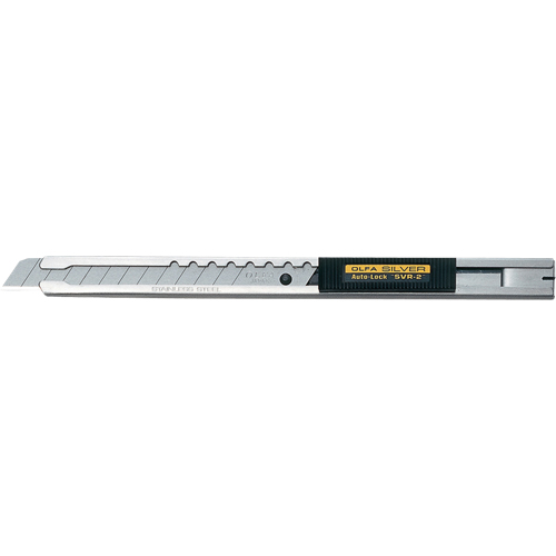 Standard-Duty Precision Knife, 9 mm, Stainless Steel, Stainless Steel Handle Toolneeds Inc.