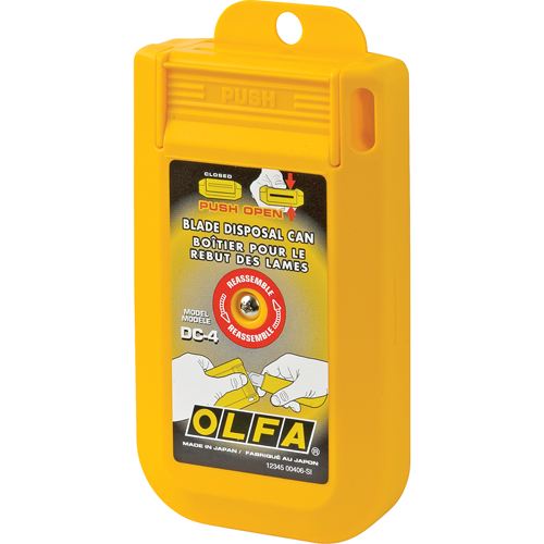 Boîte pour lames usag&eacute;es Toolneeds Inc.