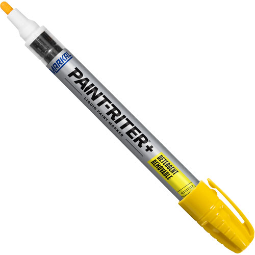 Paint-Riter&reg;+ Detergent Removable Paint Marker, Liquid, Yellow Toolneeds Inc.