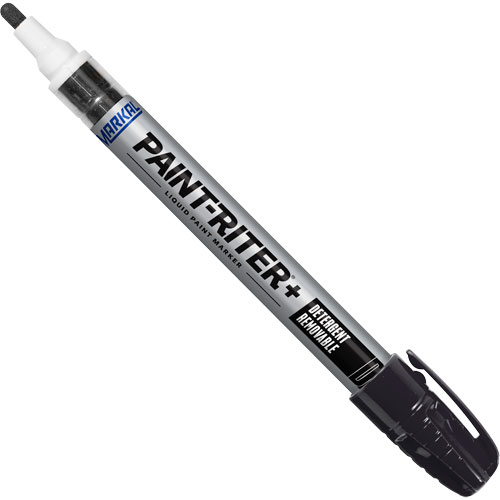 Marqueur &agrave; peinture nettoyable au d&eacute;tergent Paint-Riter+, Liquide, Noir Toolneeds Inc.