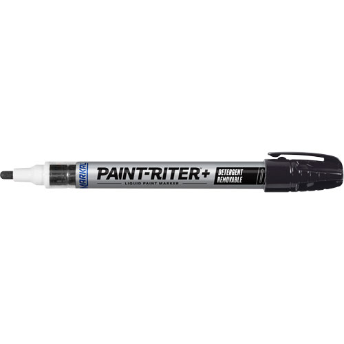 Marqueur &agrave; peinture nettoyable au d&eacute;tergent Paint-Riter+, Liquide, Noir Toolneeds Inc.