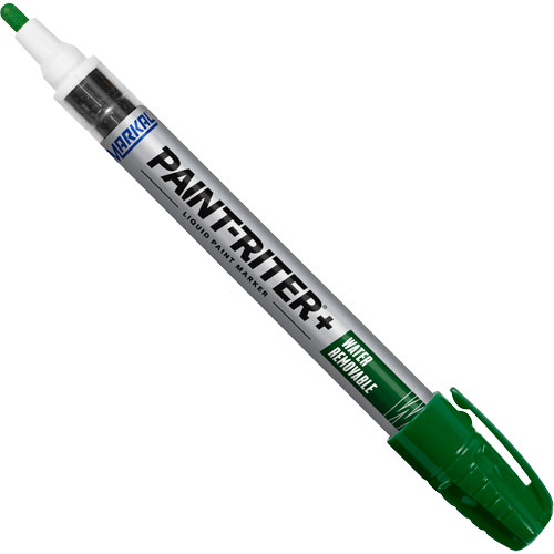 Marqueur &agrave; la peinture nettoyable &agrave; l'eau Paint-Riter+, Liquide, Vert Toolneeds Inc.