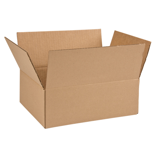 Corrugated Box, 12" L x 9" W x 4" H, Flute C Toolneeds Inc.