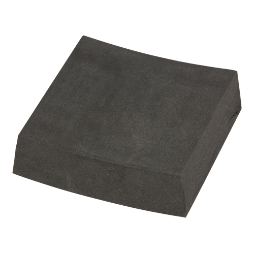 Black Neoprene Foam, 1" Thick, 3" L x 3" W Toolneeds Inc.