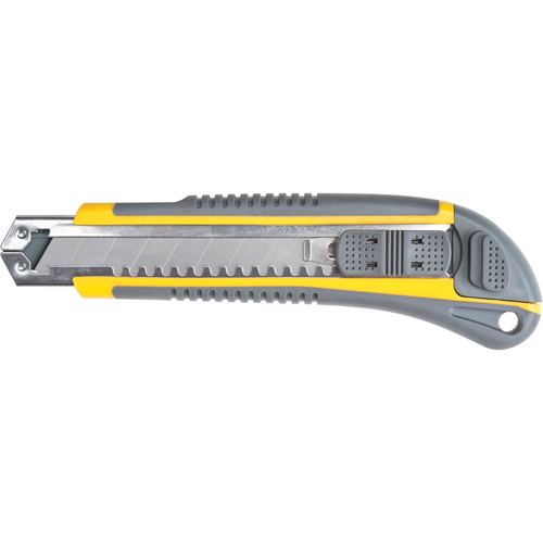 Knife ATK100, 18 mm, Carbon Steel, Rubber Handle Toolneeds Inc.